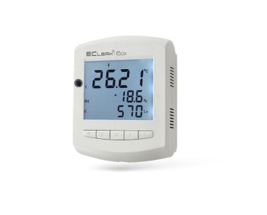 Измеритель температуры и уровня освещенности EClerk-Eco-RHTQ фото